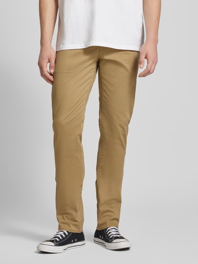 Levi's® Slim fit jeans met labeldetail, model '511' Beige - 4