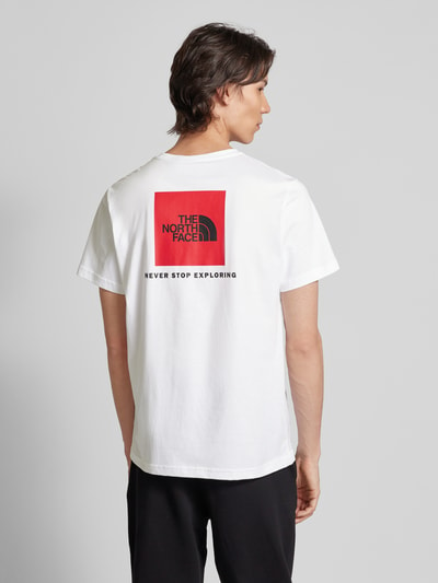 The North Face T-Shirt mit Label-Print Modell 'REDBOX' Weiss 5