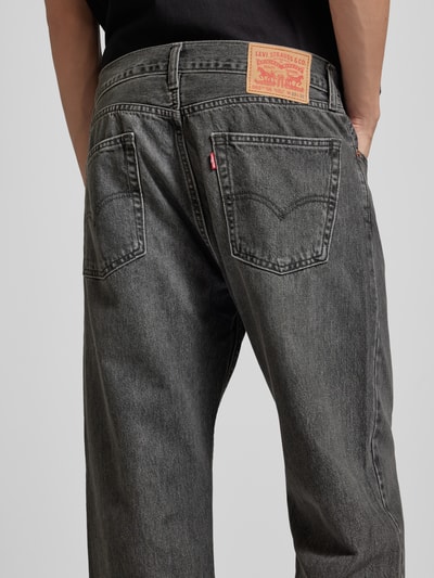 Levi's® Relaxed straight fit jeans in 5-pocketmodel Zwart - 3