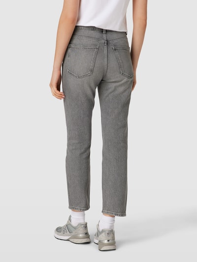 Jake*s Casual Cropped Jeans mit 5-Pocket-Design Hellgrau Melange 5