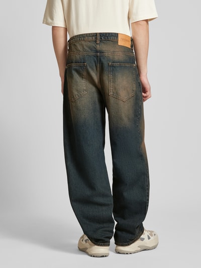 REVIEW Jeans mit 5-Pocket-Design Dunkelblau 5