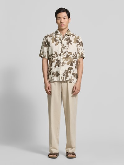 Marc O'Polo Straight Fit Chino aus Bio-Baumwoll-Mix Beige 1
