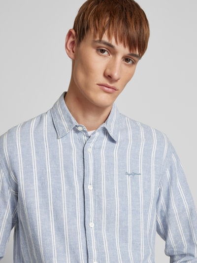 Pepe Jeans Koszula casualowa z listwą guzikową model ‘ARTOR’ Jasnoniebieski 3