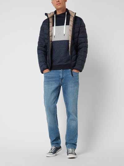 Tom Tailor Sweatshirt mit Tube Collar Mittelgrau 1