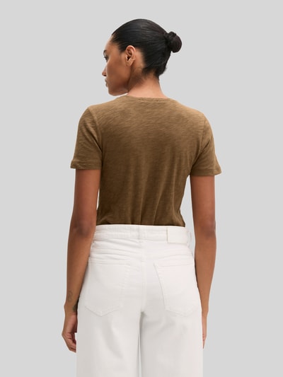 Marc O'Polo Regular Fit T-Shirt aus reiner Baumwolle Hazel 5