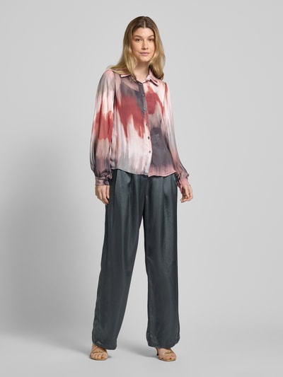 ZABAIONE Regular fit blouse met ballonmouwen, model 'He44ddaa' Rood - 1