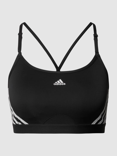 ADIDAS SPORTSWEAR Bralette mit Label-Streifen Black 2