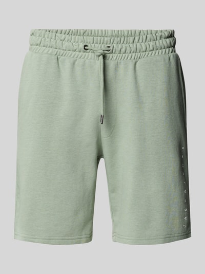 Jack & Jones Sweatshorts mit Label-Detail Modell 'GORDON' Mint 2