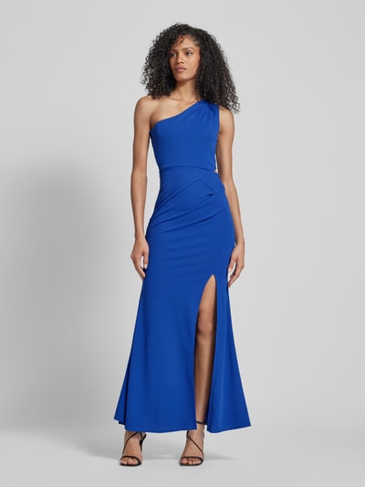 SISTAGLAM Abendkleid mit One-Shoulder-Träger Royal 4