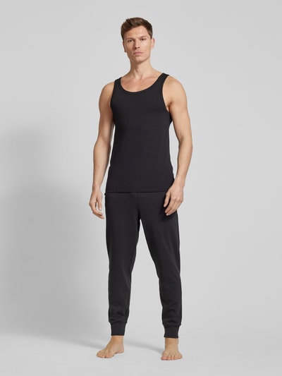 Calvin Klein Underwear Regular Fit Sweatpants mit Label-Bund Black 1