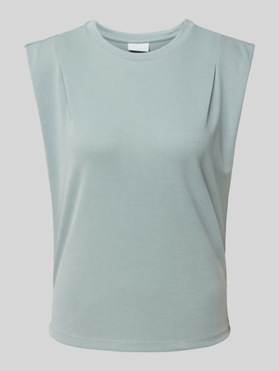 Jake*s Collection Tanktop met ronde hals IJsblauw - 2