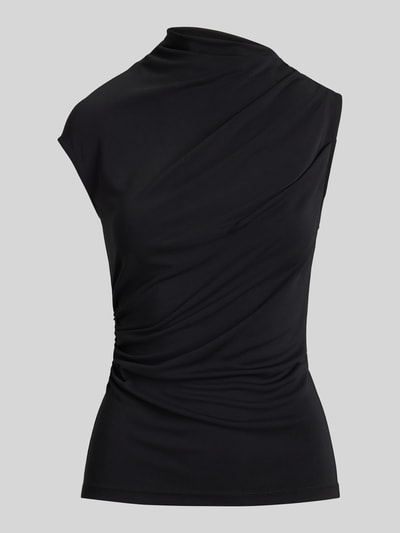 Lauren Ralph Lauren Slim Fit Top mit hochgeschlossenem Kragen BLACK 2
