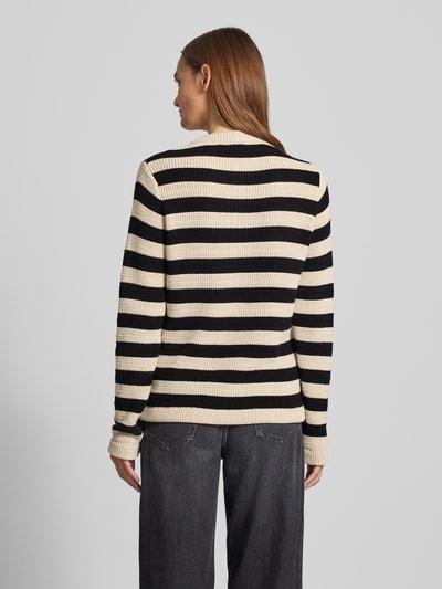 YAS Gebreide cardigan met ronde hals, model 'SIRONI' Offwhite - 5