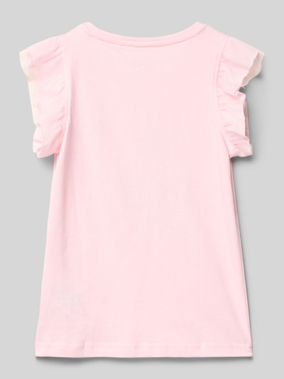 Blue Seven Tanktop met volantmouwen Roze - 3