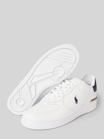 Polo Ralph Lauren Sneaker mit Logo-Stitching Modell 'MASTERS' Weiss 4