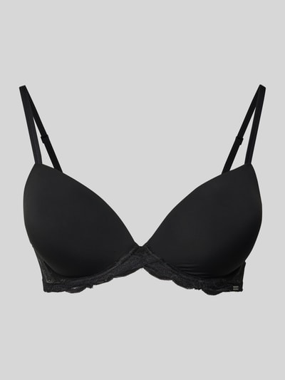 Calvin Klein Underwear Beha met kant, model 'Demi' Zwart - 1