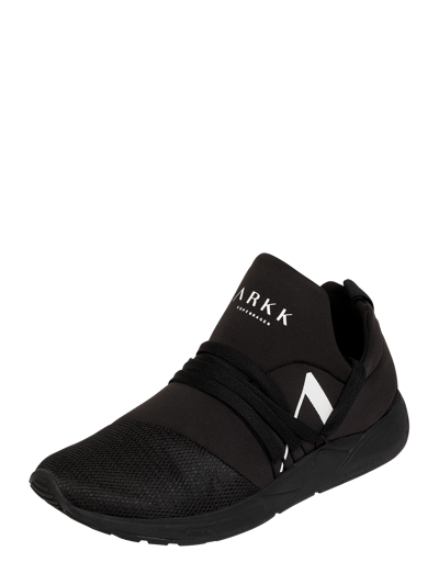 ARKK Copenhagen Sneaker mit Mesheinsatz Modell 'Raven' Black 1