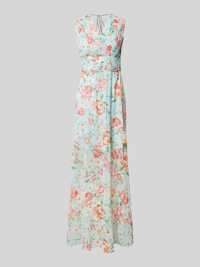 Guess Maxi-jurk met bloemenprint, model 'GILDA' Mintgroen - 2