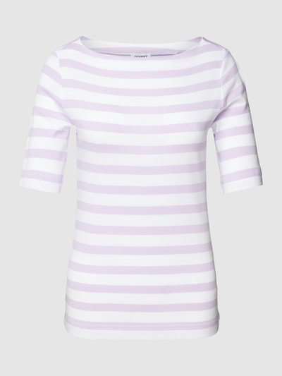 Esprit T-Shirt mit Streifenmuster Flieder 2