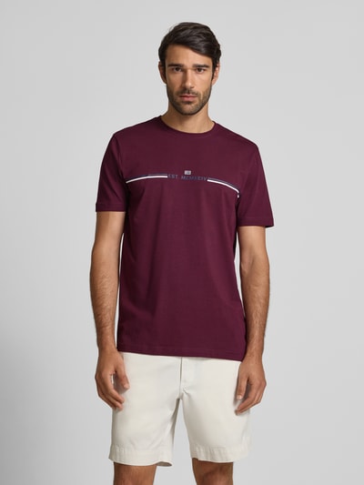 Christian Berg Men T-Shirt mit Rundhalsausschnitt Bordeaux 4