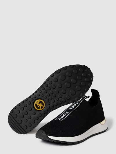 MICHAEL Michael Kors Slip-on sneakers met labelprint Zwart - 4