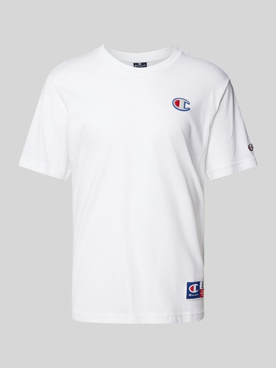 CHAMPION T-shirt met logopatch Wit - 2