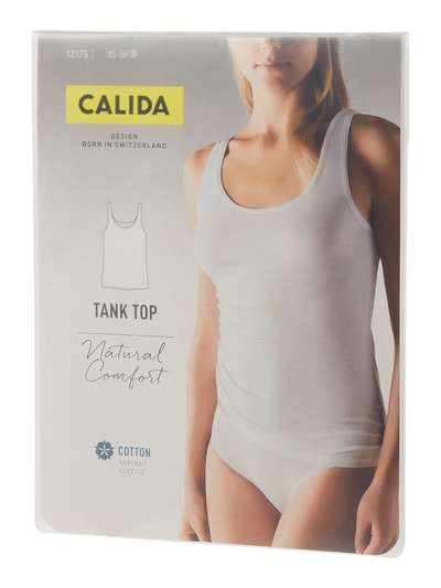 Calida Top aus Single Jersey Modell 'Natural Comfort' Black 3