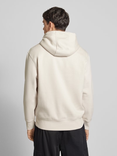 Calvin Klein Jeans Hoodie mit Label-Print Offwhite 5