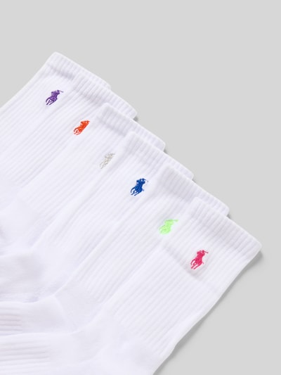 Polo Ralph Lauren Socken mit Label-Stitching im 6er-Pack Weiss 2