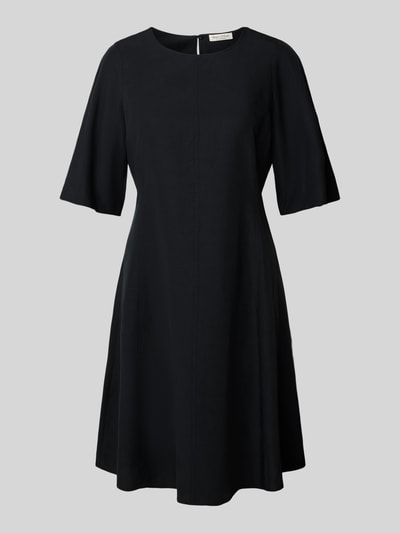 Marc O'Polo Flared Minikleid aus Lyocell-Leinen-Mix BLACK 2