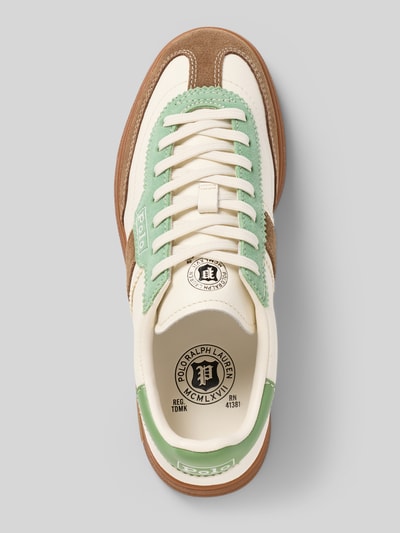 Polo Ralph Lauren Low-top sneakers van echt rundleer Groen - 3