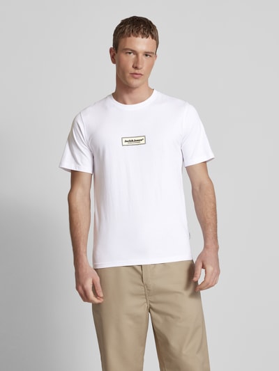 Jack & Jones T-Shirt mit Rundhalsausschnitt Modell 'JORSPLIT' Weiss 4