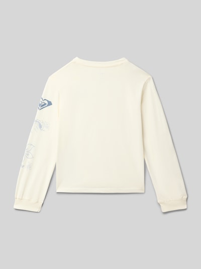 Roxy Shirt met lange mouwen en labelprint Wit - 3