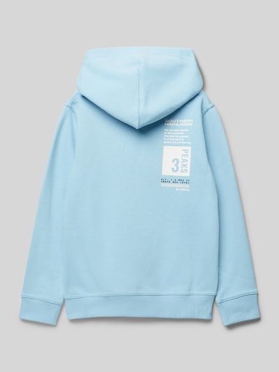 Garcia Hoodie mit Kapuze Bleu 3