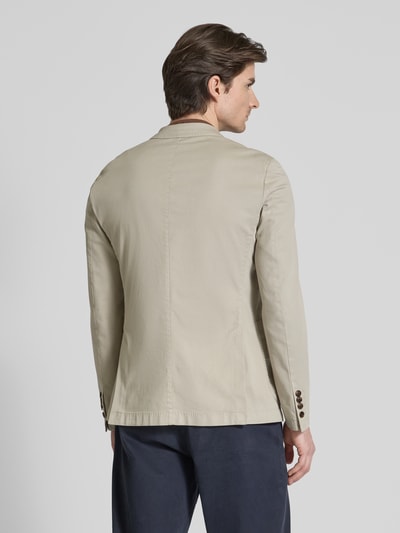 JOOP! Collection Slim Fit 2-Knopf-Sakko mit Reverskragen Modell 'Hoverest' Beige 5