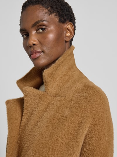 WHITE LABEL Płaszcz z połami Koniakowy 3