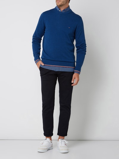 Tommy Hilfiger Pullover aus Mouliné  Royal 1