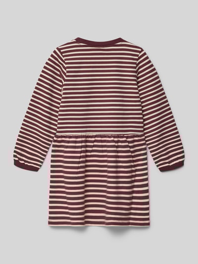 s.Oliver RED LABEL Regular fit sweatjurk van katoenmix Bordeaux - 3