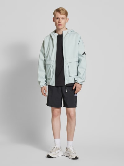 ADIDAS SPORTSWEAR Jacke mit aufgesetzten Taschen Mittelgrau 1