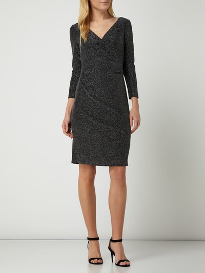 Lauren Ralph Lauren Cocktailkleid mit Effektgarn Black 1