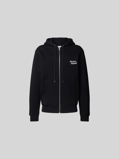 MAISON KITSUNE Sweatjacke mit Kapuze Black 2