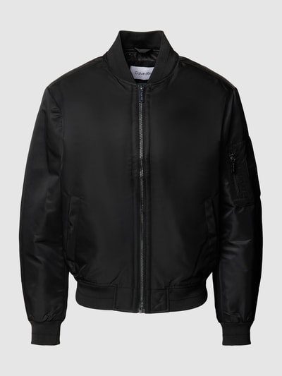 CK Calvin Klein Bomberjacke mit Eingrifftaschen Modell 'LIGHTWEIGHT HERO' Black 2