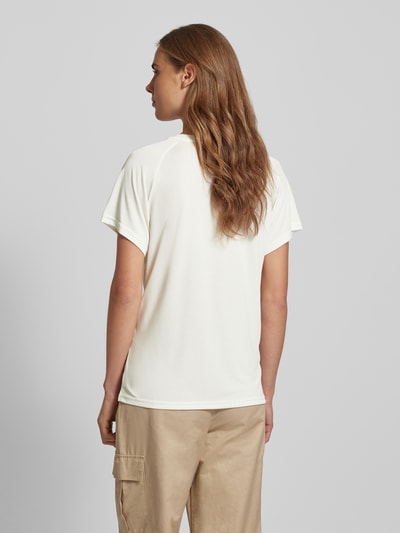 Fransa T-Shirt mit V-Ausschnitt Modell 'Joselyn' Weiss 2