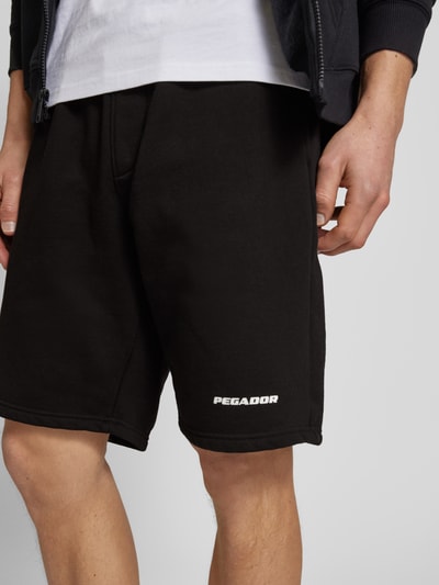 Pegador Sweatshorts mit elastischem Bund Black 3