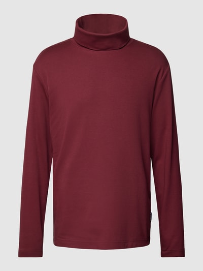 Tom Tailor Longsleeve mit Rollkragen Bordeaux 2