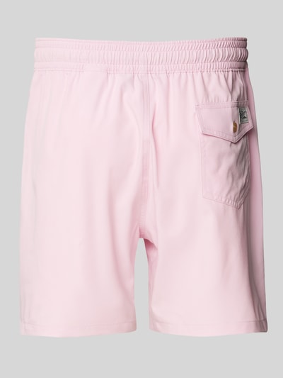 Polo Ralph Lauren Underwear Badeshorts mit elastischem Bund Modell 'TRAVELER' Rosa 3