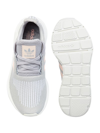 adidas Originals Sneaker 'Swift Run' aus Knit-Obermaterial Hellgrau 4