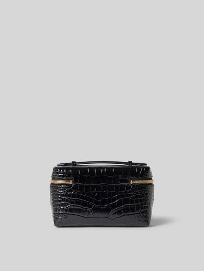 Victoria Beckham Henkeltasche mit umlaufendem Reißverschluss Modell 'VANITY' Black 3