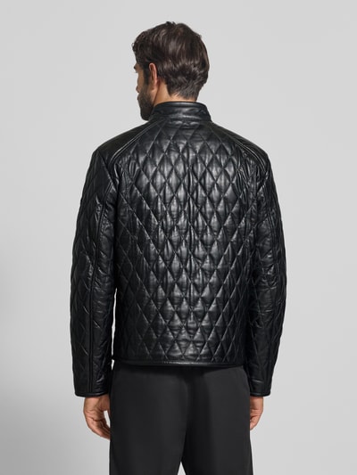 JOOP! Collection Lederjacke mit Strukturmuster Black 5