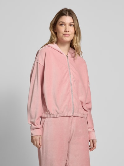 Jake*s Casual Oversized Sweatjacke mit Kapuze Rosa 4